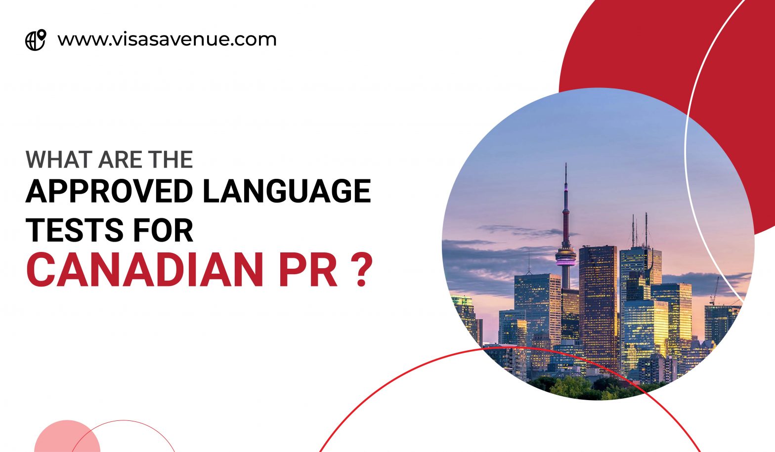 What are the Approved Language Tests for Canadian PR