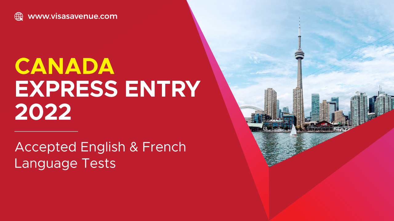 Canada Express Entry 2022- Accepted English & French Language Tests
