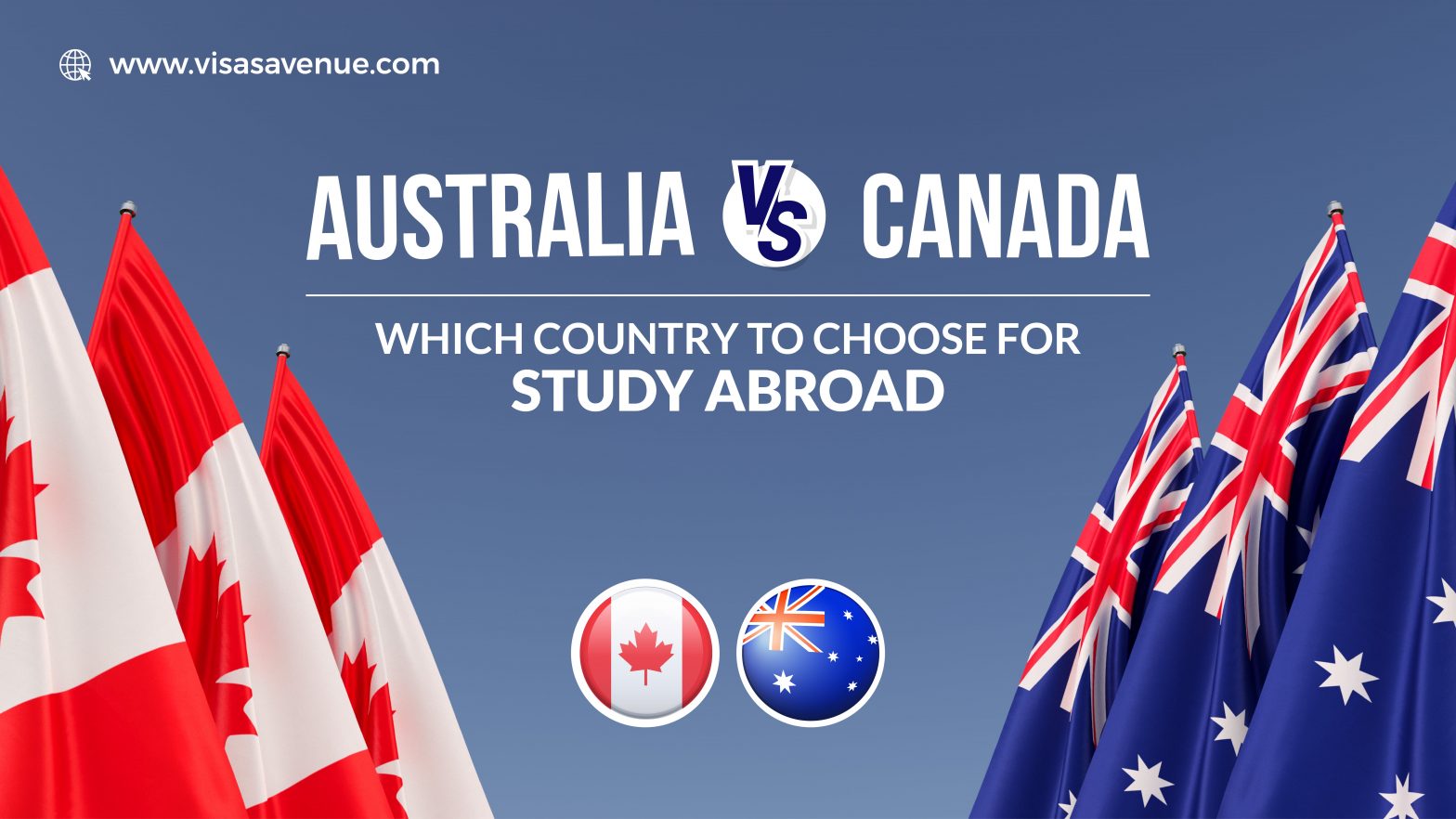 Australia VS Canada- Which Country to Choose for Study Abroad